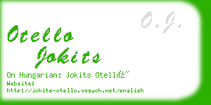 otello jokits business card